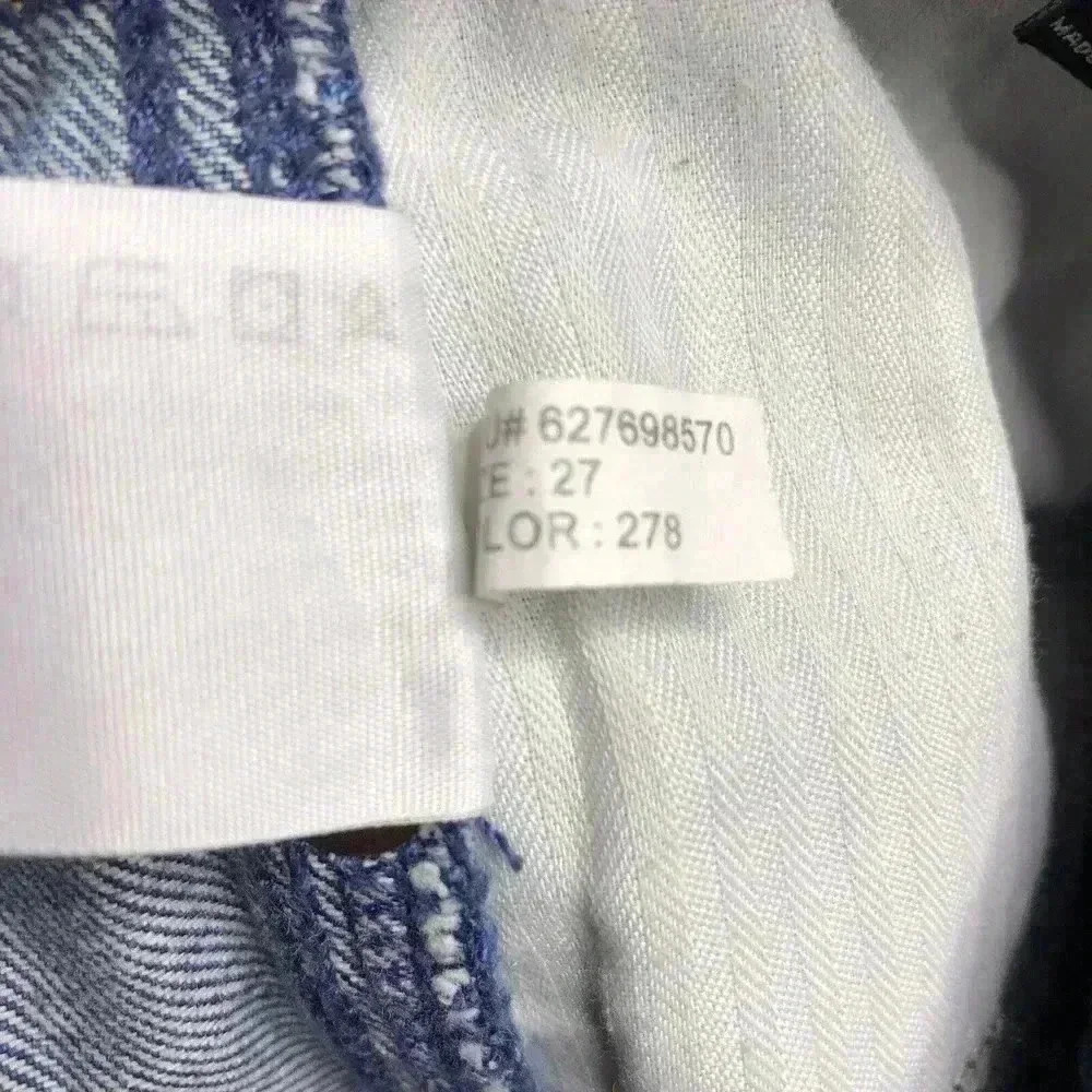 Abercrombie Fitch Jeans Wide Leg High Rise Blue Color Signature - Picture 8 of 12